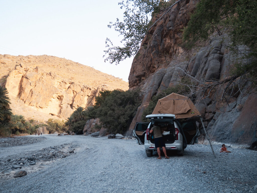 Stellplätze im Oman